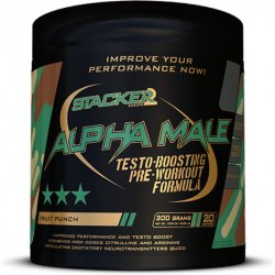 Stacker2 Alpha Male Testo-boosting Pre-workout 300 g