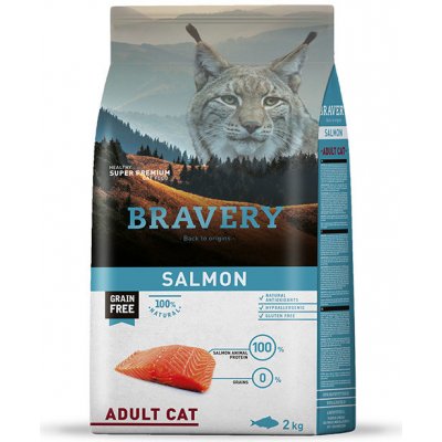 Bravery Cat ADULT losos 0,6 kg