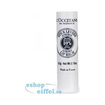 L'Occitane En Provence Výživný balzám na rty s bambuckým máslem Stick Levres Lip Balm Stick 4,5 g