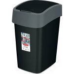 Curver Flipbin 25 l černý / stříbrný – Zboží Dáma