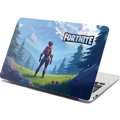 Sablio Samolepka na notebook FORTNITE Horská krajina - 38x26 cm – Zboží Živě