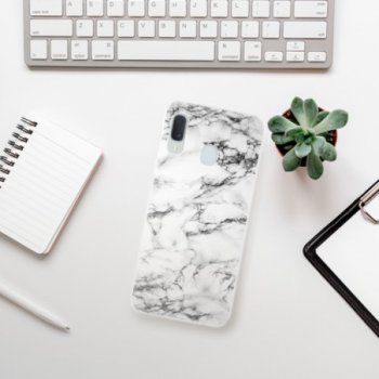 Pouzdro iSaprio - White Marble 01 - Samsung Galaxy A20e