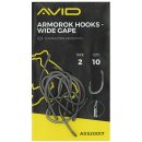 Avid Carp Armorok Hooks Wide Gape Barbless vel.4 10ks