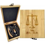 Sablio Dárková sada na víno Váhy: 147×168×49 mm – Hledejceny.cz