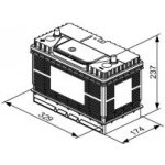 Bosch T3 12V 105Ah 800A 0 092 T30 500 – Zboží Mobilmania