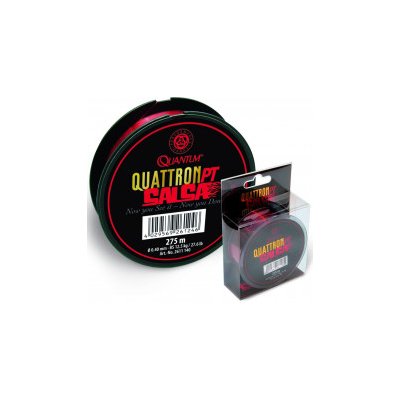 Quantum Quattron Salsa red 275 m 0,25 mm 5,7 kg