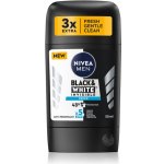 Nivea Men Black & White Invisible Fresh deostick 50 ml – Zboží Mobilmania