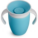 Munchkin Juniorský netekoucí hrneček 360°s oušky modrý 207 ml – Sleviste.cz