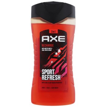 Axe Sport Refresh Artic Mint & Cool Spices osvěžující sprchový gel 250 ml