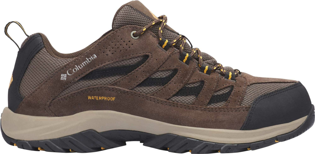 Columbia Crestwood Waterproof M pánská outdoorová obuv hnědá žlutá béžová