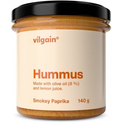 Vilgain Humus uzená paprika 140 g – Zbozi.Blesk.cz