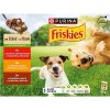 Kapsička pro psy Purina Friskies Adult s hovězím kuřetem a jehněčím ve šťávě 12 x 85 g