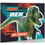 Desky na číslice Premium Dinosaurus – Zboží Dáma