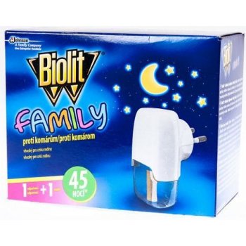 Biolit Family el. odpařovač + náhradní tekutá náplň 45 nocí