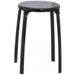 Stolička Ridder Premium do koupelny, černá – Zboží Mobilmania