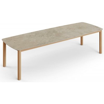 Jati Kebon Jídelní stůl Benoa 300 x 105 cm teak keramika Chianca – Hledejceny.cz