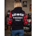 WTEC Black Heart A dámská moto mikina W-TEC Black Heart Ramforge Lady červeno-černá – Zboží Mobilmania