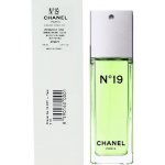 Chanel No.19 toaletní voda dámská 100 ml tester – Zboží Mobilmania
