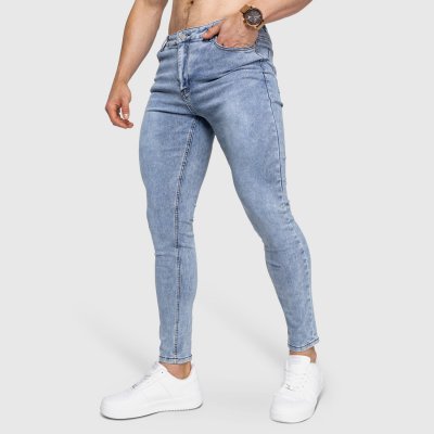 Strečové džíny Iron Aesthetics Dynamic modré – Zboží Dáma