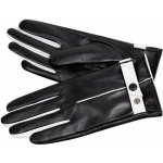 Fiebig Headwear since 1903 dámské černé kožené rukavice flísová podšívka – Zboží Mobilmania