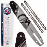 Mar Pol lišta na pilu + 2x řetěz 10" 1,3mm 3/8" M86666 – Hledejceny.cz