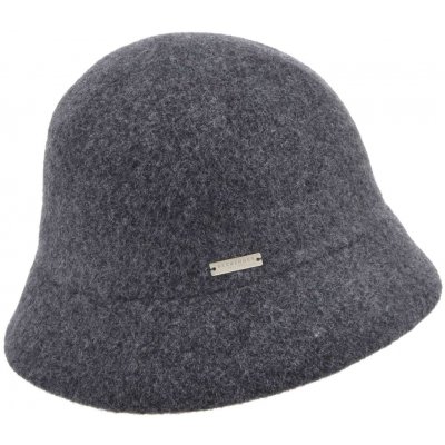 Seeberger Bucket hat zimní vlněný klobouček šedý – Zboží Dáma Seeberger Bucket hat zimní vlněný klobouček šedý – Zboží Dáma