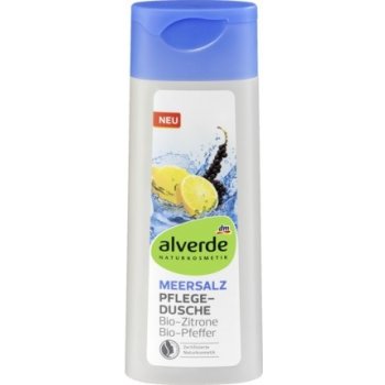 Alverde Naturkosmetik sprchový gel Meersalz Bio-Zitrone Bio-Pfeffer 250 ml