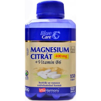 Vita Harmony Magnesium Citrát 400 mg + Vitamín B6 150 tablet