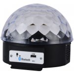Jenifer LED disko koule 6x3W RGBW USB MP3 BLUETOOTH s dálkovým ovládáním – Hledejceny.cz