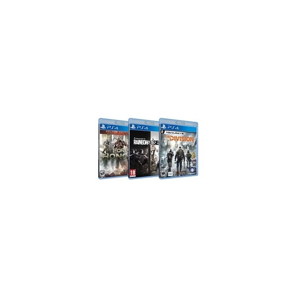 Hra na PS4 For Honor (Deluxe Edition) + Rainbow Six Siege + The Division