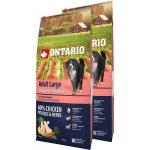 Ontario Adult Large Chicken & Potatoes 2 x 12 kg – Hledejceny.cz