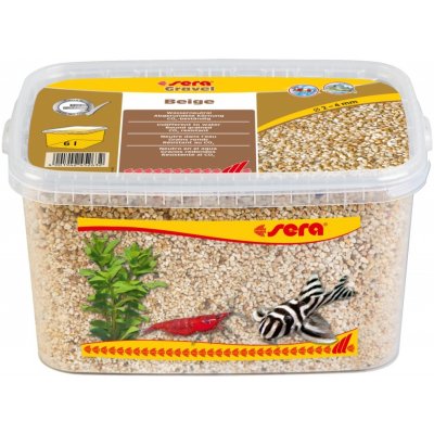 Sera Gravel Beige 2-4 mm 6 l – Hledejceny.cz