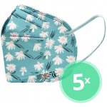 Nanolion Mask ultratenký nanorespirátor supreme protection FFP2 Sedmikrásky 5 ks – Zboží Dáma