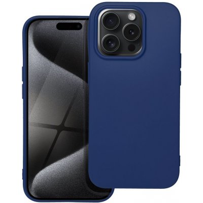 Pouzdro Soft Color Case Apple iPhone 15 PRO modré – Zboží Mobilmania