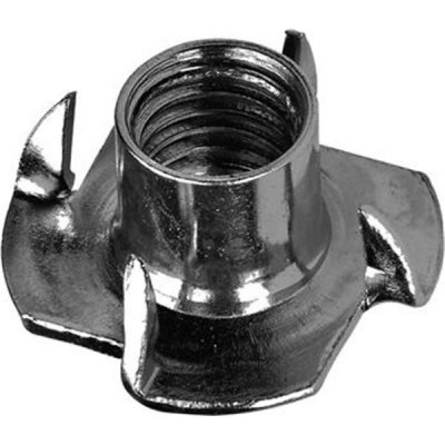 Matice M10 narážecí do dřeva, ocel tř. 6, povrch zinek bílý, (100 ks) – Zboží Mobilmania