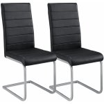 FurniGo Vegas černá 2 ks – Hledejceny.cz