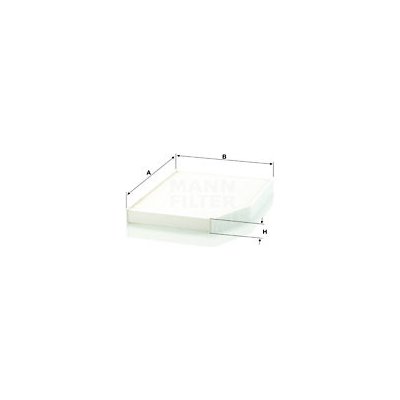 CU29007 MANN-FILTER Filtr, vzduch v interiéru – Hledejceny.cz