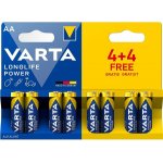 Varta Longlife Power AA 8ks 4906121448 – Hledejceny.cz