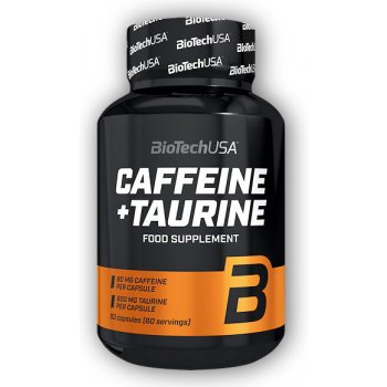 BioTech USA CAFFEINE + TAURINE 60 kapslí