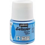 Barva na textil PEBEO Setacolor Opaque 45 ml Sky Blue – Zboží Dáma