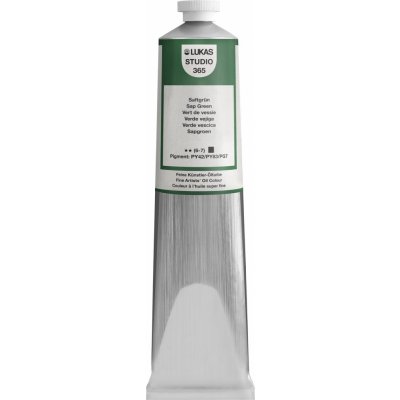 Lukas Studio Aluminium Tube Olejová barva sap green 200 ml 1 ks – Zboží Dáma