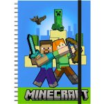 Pyramid International Zapisník Minecraft postavy A5 – Zboží Živě