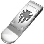 Spona na peníze Ocelová s ornamentem – Zboží Dáma