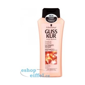 Gliss Kur Ultimate Resist šampon pro slabé vyčerpané vlasy 400 ml