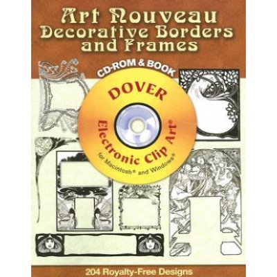 Art Nouveau Decorative Borders and Frames