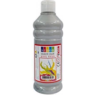 SUDOR Temperová barva, stříbrná, 500ml, Südor 25370 – Zboží Mobilmania