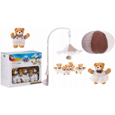 Canpol babies Teddy bears Kolotoč plyšový béžová – Zboží Mobilmania