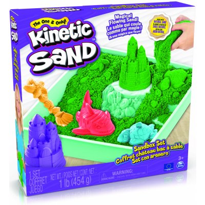 Spin Master Kinetic sand zelená 450 g – Hledejceny.cz