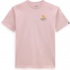 Pánské Tričko Vans Sunset Dual Palm Vintage SS Tee Rose smoke