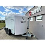 Debon C500 ALU bílý – uzavřený skříňový přívěs